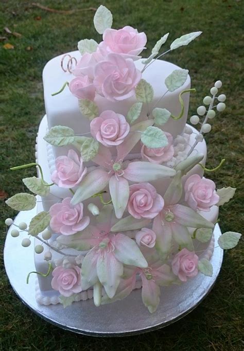 Wedding Cake Cake By Andycake Cakesdecor