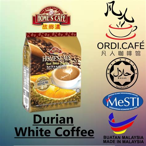 Home S Cafe Ipoh Durian White Coffee Hometown Strong Cafe Durian White