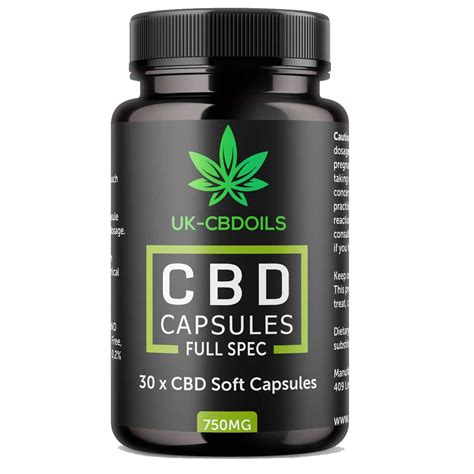 Full Spectrum Cbd Capsules 750mg Biotical