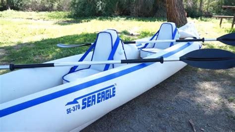 Sea Eagle Inflatable Kayak 2024 Review - Portable Sport Canoe