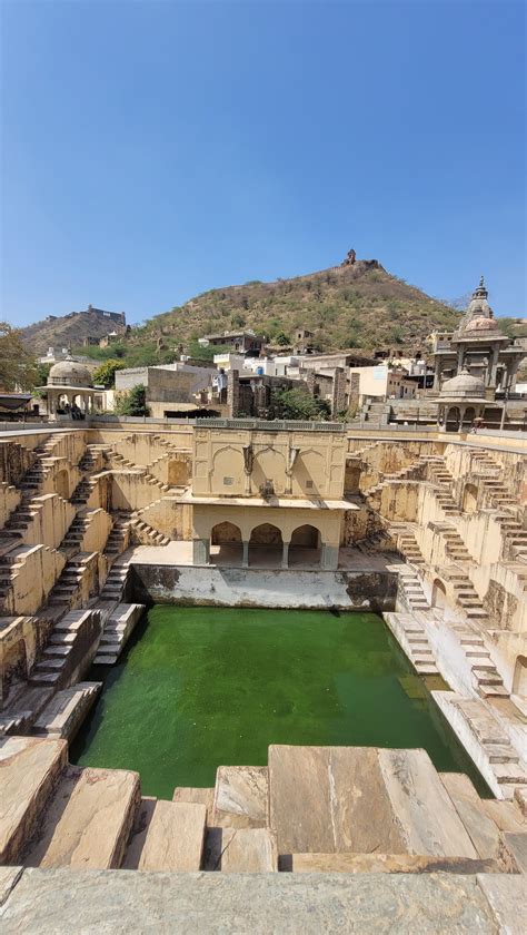 Amer stepwell, Amer, Rajasthan, India : r/ArchitecturePorn