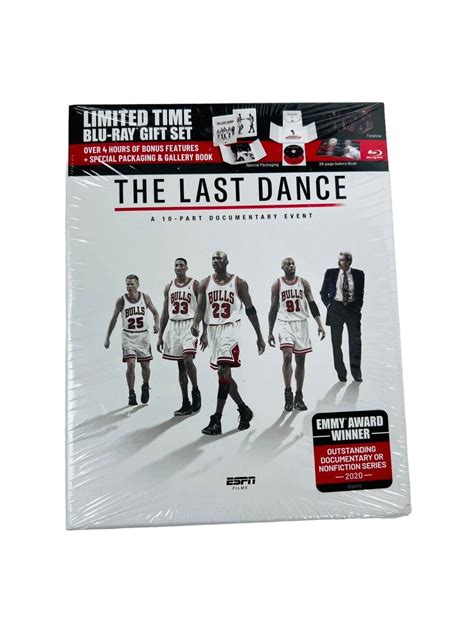 Michael Jordan Chicago Bulls 2020 The Last Dance Blu Ray T Set