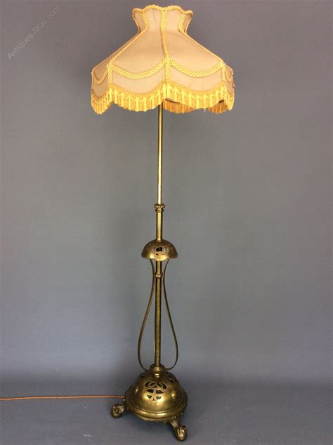 Antiques Atlas Arts And Crafts Brass Floor Lamp