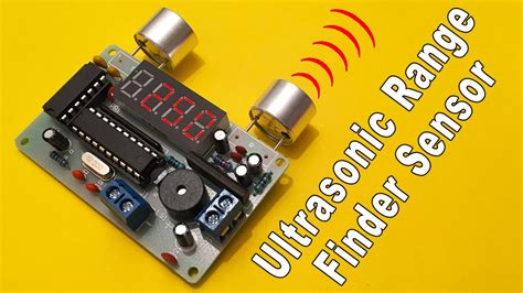 Ultrasonic Range Finder Sensor Diy By Icstation Youtube