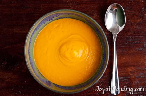 Deluxe Carrot Soup - Joy of Blending