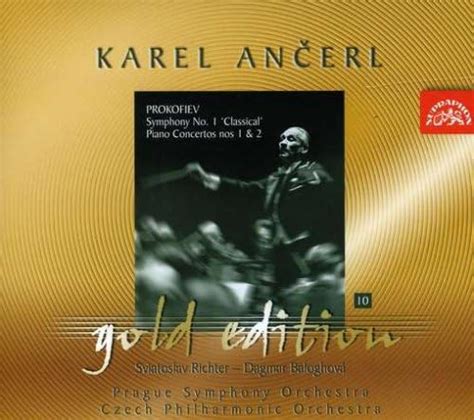 Karel Ancerl Gold Edition Vol Prokofiev Symphony Piano