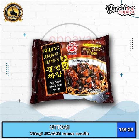 Jual Ottogi Jjajang Ramen Noodle Original Korea Noodle Instant Mie