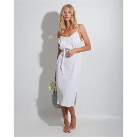 ATM Anthony Thomas Melillo Dresses Atm Gauze Camisole Slip Midi