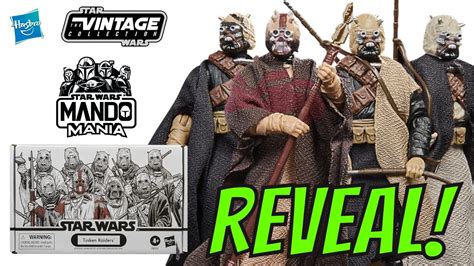 Hasbro Reveal Vintage Collection Tusken Raiders Pack On Mando Mania