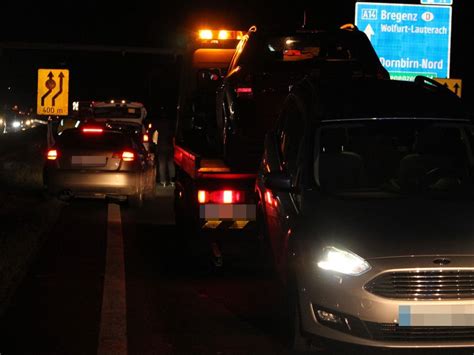 Glimpfliches Ende Nach Schwerem Unfall Bei Dornbirn Nord Vorarlberg