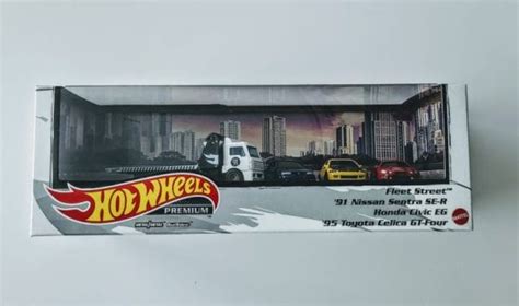 Hot Wheels Premium Collector Display Set Japanese Tuners HCR53 JTC