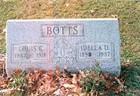 Louis Clemmons Botts Find A Grave Memorial