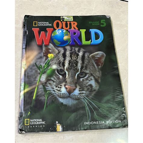 Jual our world national geographic 5 workbook textbook - Workbook ...