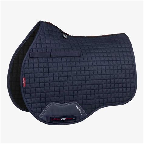 Lemieux Suede Gp Saddle Pad Navy Wadswick Ltd