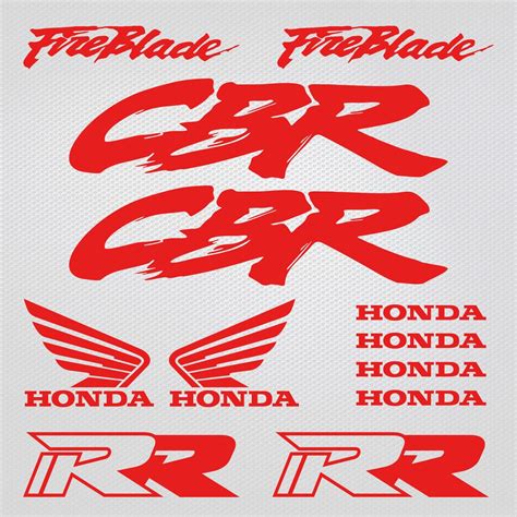 Honda Cbr Decals 900 Rr Stickers Fireblade Sticker Kit Etsy