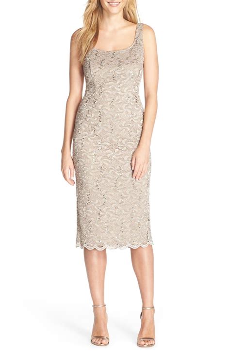 Alex Evenings Lace Cocktail Dress With Jacket Nordstrom