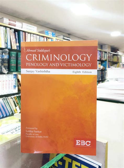 Criminology Penology Victimology By Ahmad Siddique Published By