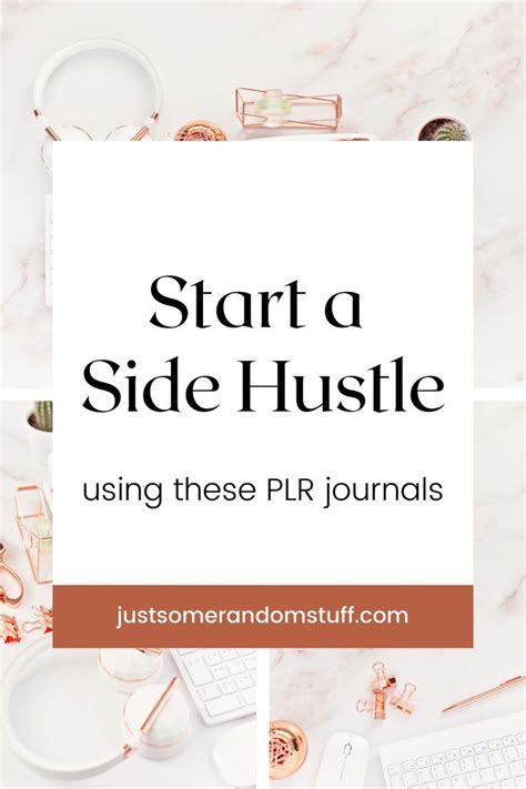 Easily Start A Side Hustle Using These Plr Journal Templates Side