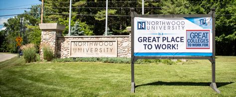 Northwood University Campus Map