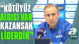 Trabzonspor 0 0 Kasımpaşa Abdullah Avcı Maç Sonu Basın Toplantısı A