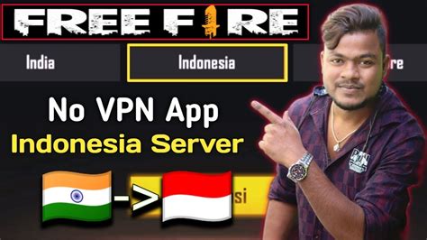 How To Make Indonesian Free Fire Account Without Vpn Free Fire