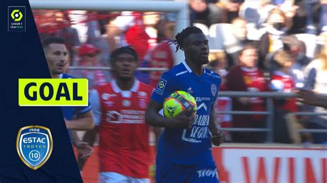 Goal Mama Samba Bald Estac Stade De Reims Estac Troyes