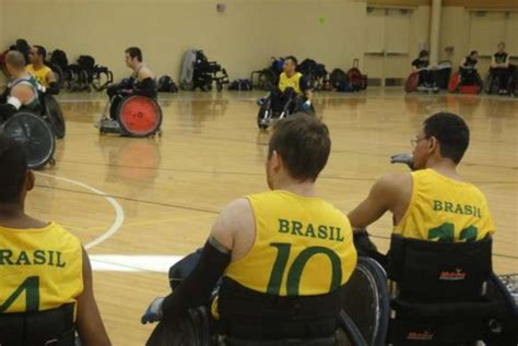 Evento Teste No Rio Reúne Feras Do Rugby Em Cadeira De Rodas