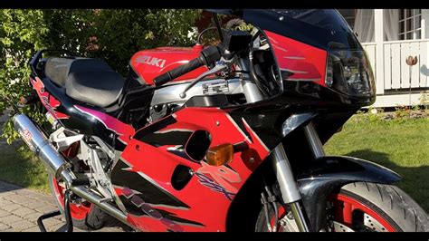 1995 Suzuki Gsxr 1100 With Full Yoshimura Rs3 Exhaust Startup And