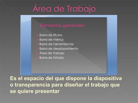 Elementos básicos de power point PPT