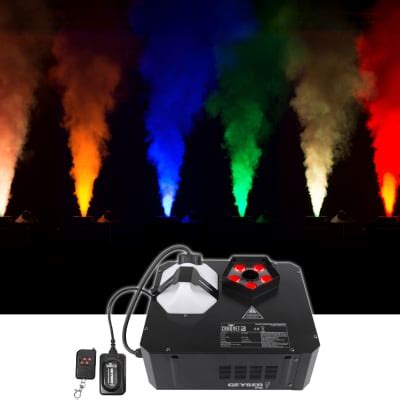 Chauvet Dj Geyser P Dmx Fog Machine Rgba Uv Led Reverb