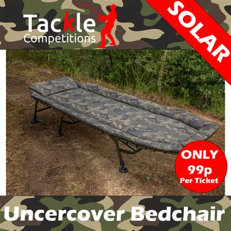 Solar Undercover Camo Bedchair Tackle Competitions