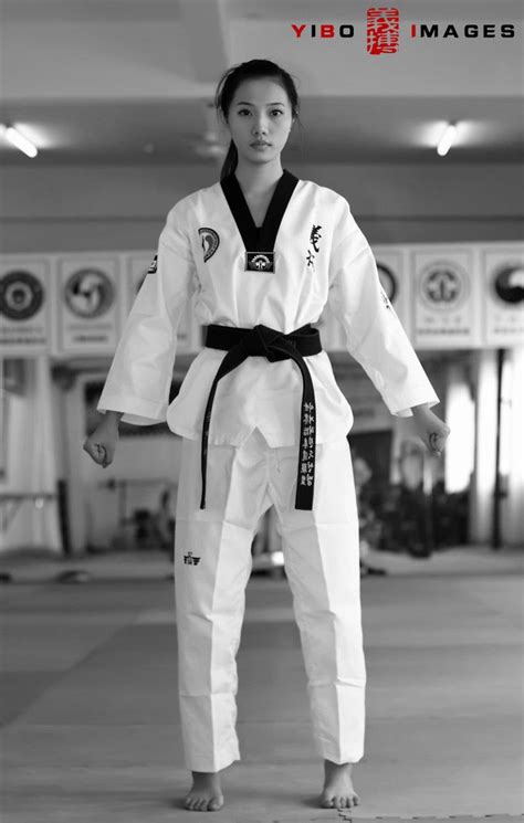 Taekwondo Girl Lutadora Lendas Do Futebol Marcial