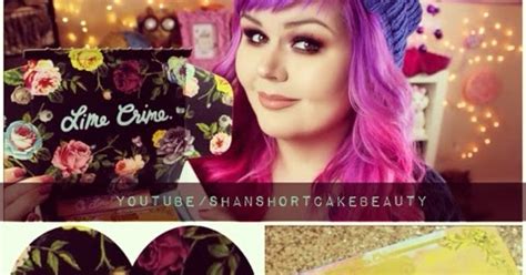 Shannon Shortcake Makeup Addict Lime Crime Venus Palette Review And