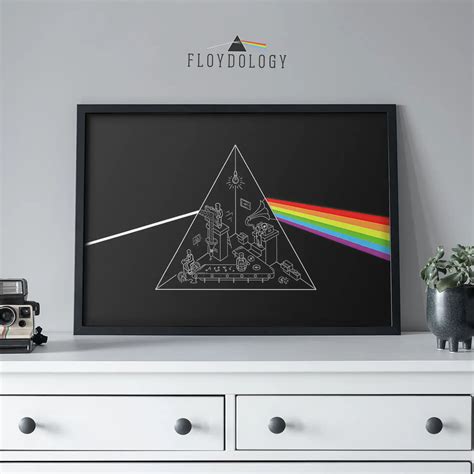 The Dark Side Of The Process Pink Floyd Poster Otherbrick