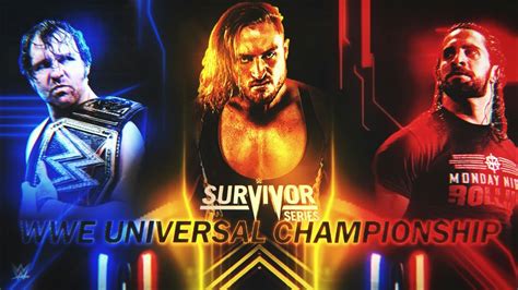 COMO HACER UN CUSTOM MATCH CARD DE WWE SURVIVOR SERIES 2020 WWE