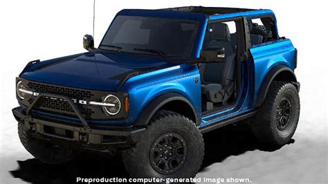 First Look At The 2021 Ford Bronco First Edition S Onyx Black Interior Cnet