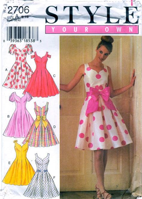 Princess Seams Dress Sewing Pattern ~ Runway Sewing