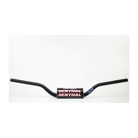 Guidon Cross Renthal Fatbar Carmichael Haut 28 Mm Mousse Noire 609