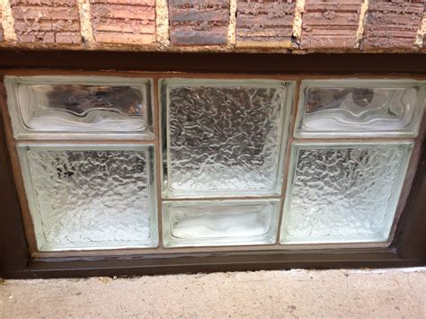 Diy Glass Block Basement Window Glass Block Basement Windows Window Ideas Glass Blocks