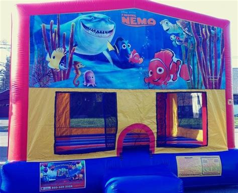 Finding Nemo Module Bounce House With A DRY Slide Bounce House