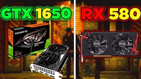 Rx 580 2048sp Vs Gtx 1650 2024 Ultra Gtx1650 Rx580 Gtx1650vsrx580