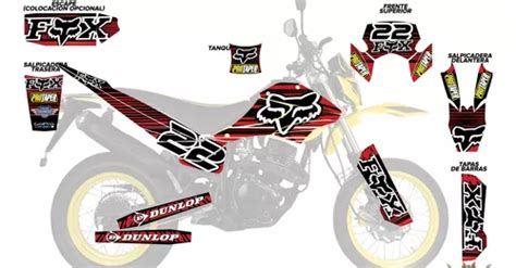 Dm Italika Graficos Kit Stickers Vinil Laminado Enduro Cuotas Sin