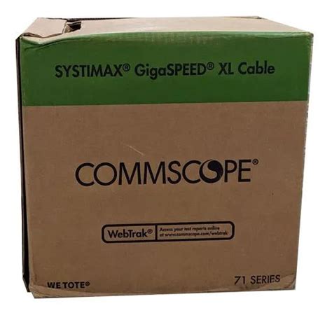 Cabo De Rede Cat6 Gigaspeed Systimax Commscope 305mts Cinza POP SHOP