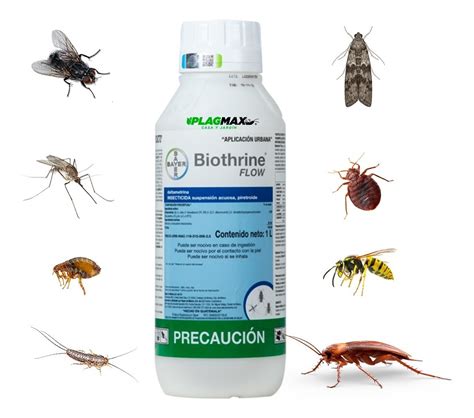 Biothrine Flow Bayer 1 Litro Insecticida Chinches Pulgas Meses Sin Intereses