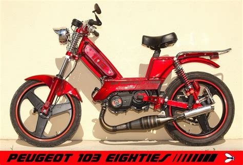 Mobylette Moped Cyclomoteur Peugeot Peugeot