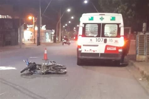 Lo Chocó Una Moto Que Se Dio A La Fuga Y Sufrió Fractura En Una Pierna