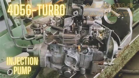 Injection Pump 4d56 Turbo Assemble And Calibration Tara At Samahan Niyo Ako Mga Dudz Youtube