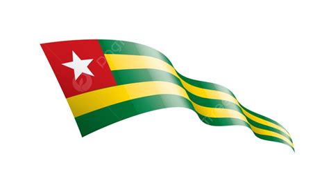 Togo Bandera Vector País Ilustración PNG Vacaciones Bandera África