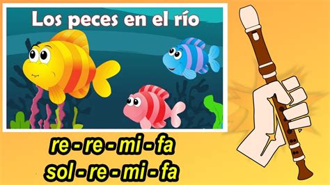 Los Peces En El Río 🌟 Flauta Dulce Notas 👉 FÁcil Chords Chordify