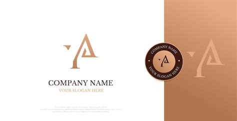 Premium Vector Initial Ya Logo Design Vector